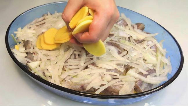 Путассу с картошкой в духовке Путассу с картошкой в духовке