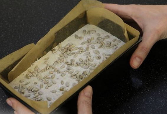 Хлеб из зеленой гречки без дрожжей