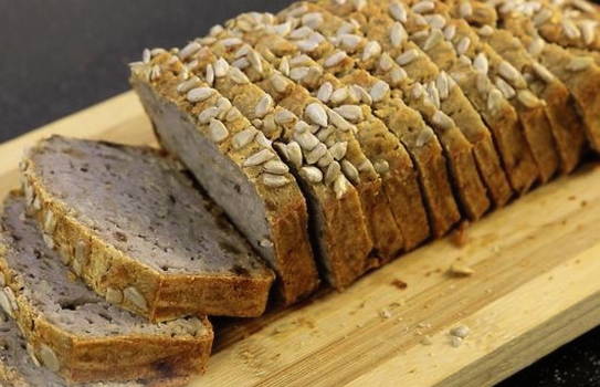 Хлеб из зеленой гречки без дрожжей