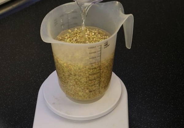 Хлеб из зеленой гречки без дрожжей