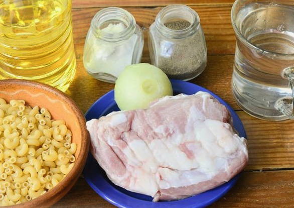 Макароны по-флотски с мясом