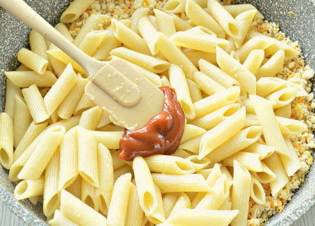 Макароны по-флотски с курицей
