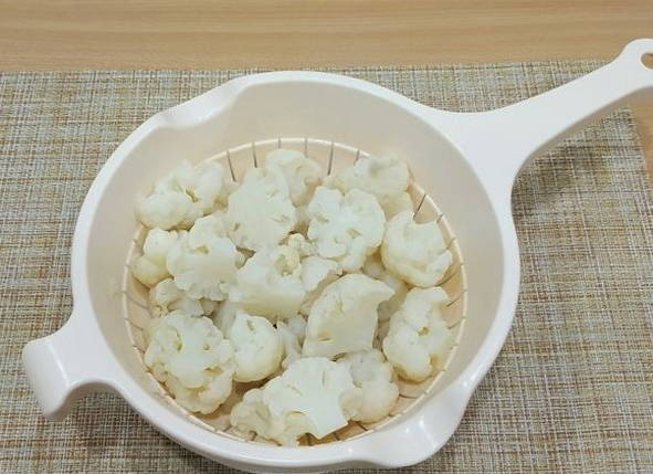 Цветная капуста в пивном кляре