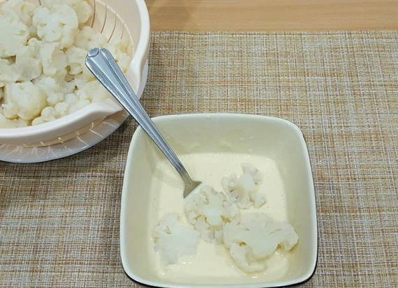 Цветная капуста в пивном кляре