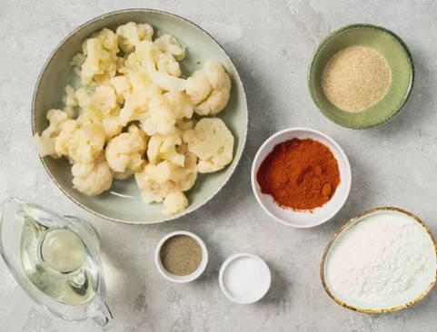 Цветная капуста в постном кляре