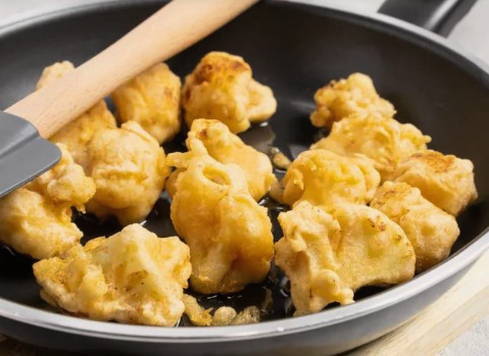 Цветная капуста в постном кляре