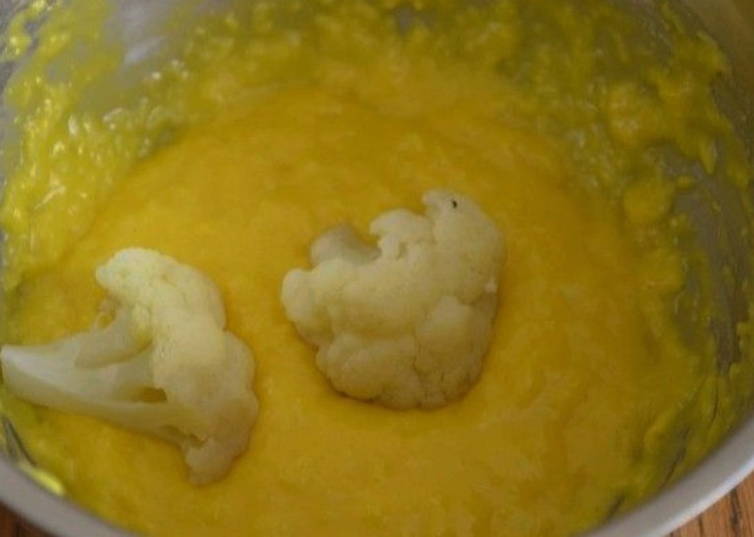 Цветная капуста в сырном кляре