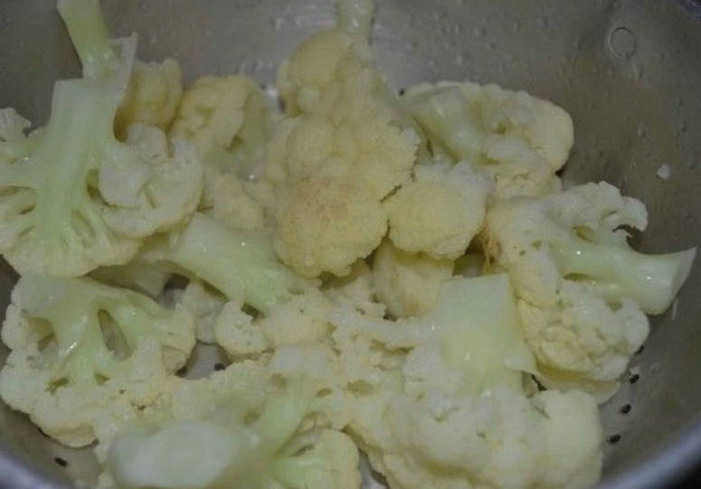 Цветная капуста в сырном кляре