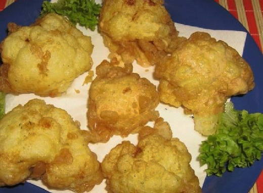 Цветная капуста в кляре на сковороде с хрустящей корочкой