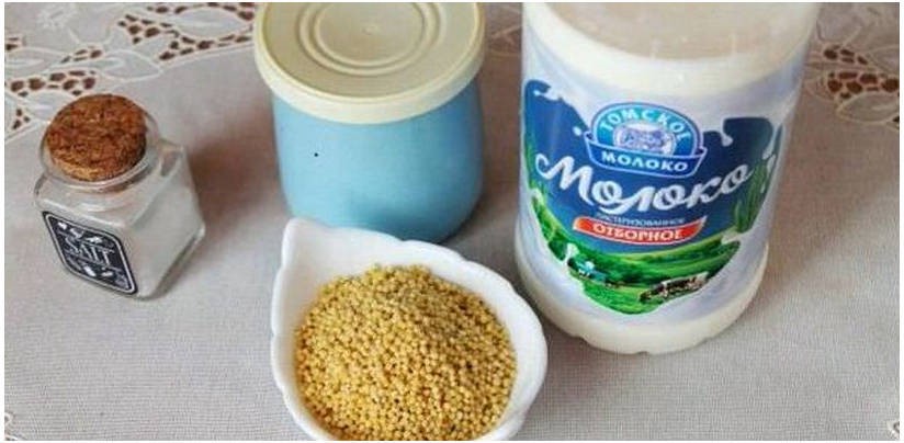 Рассыпчатая пшенная каша на молоке в духовке Рассыпчатая пшенная каша на молоке в духовке