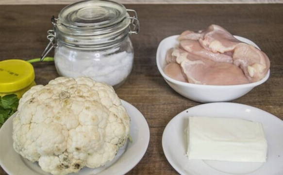 Цветная капуста с курицей в духовке Цветная капуста с курицей в духовке
