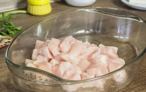 Цветная капуста с курицей в духовке Цветная капуста с курицей в духовке