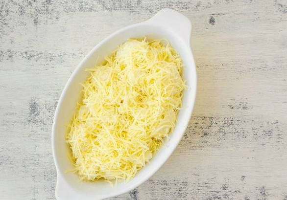 Цветная капуста со сметаной, сыром и яйцом в духовке Цветная капуста со сметаной, сыром и яйцом в духовке