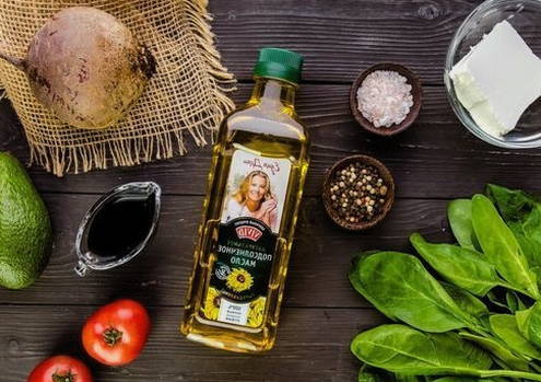 Салат со свеклой и шпинатом