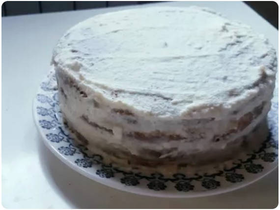 Морковный торт с корицей