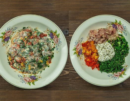 Фаршированный перец половинками с куриной грудкой и сыром в духовке Фаршированный перец половинками с куриной грудкой и сыром в духовке