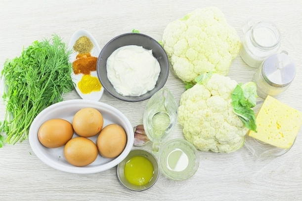 Цветная капуста с сыром и яйцом в духовке Цветная капуста с сыром и яйцом в духовке