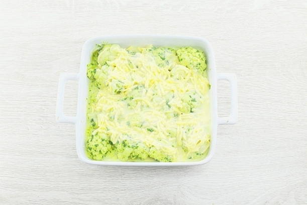 Цветная капуста с сыром и яйцом в духовке Цветная капуста с сыром и яйцом в духовке