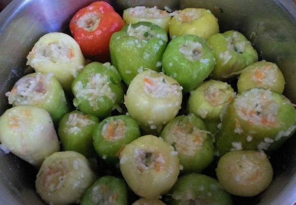 Фаршированный перец без мяса Фаршированный перец без мяса