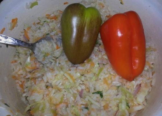Фаршированный перец без мяса Фаршированный перец без мяса