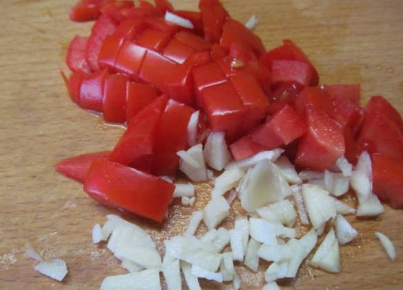 Перец, фаршированный грибами