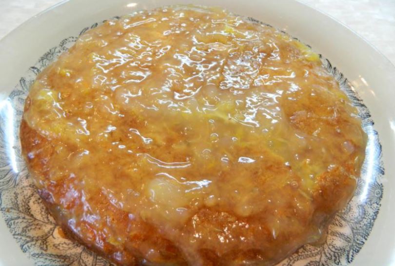 Морковный торт с апельсином