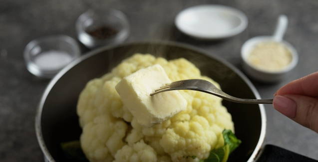 Запеченная цветная капуста целиком в духовке