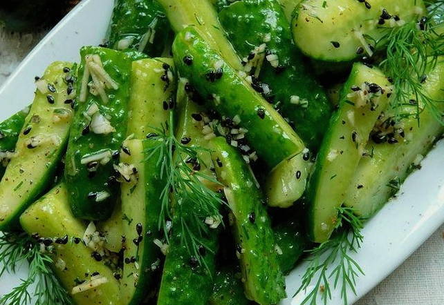 Огурцы по-корейски, которые покоряют сразу Огурцы по-корейски, которые покоряют сразу
