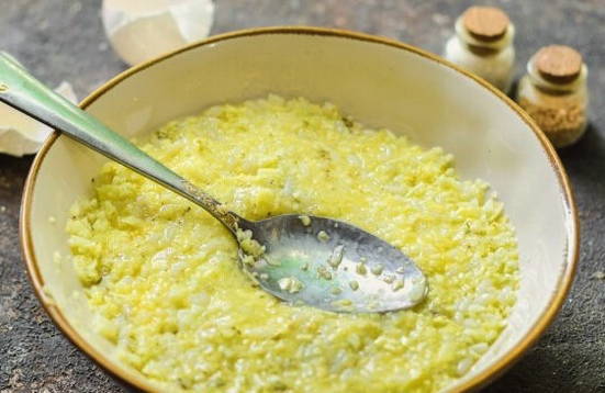 Котлеты из кабачков с рисом Котлеты из кабачков с рисом