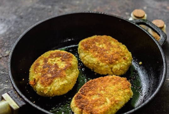 Котлеты из кабачков с рисом Котлеты из кабачков с рисом