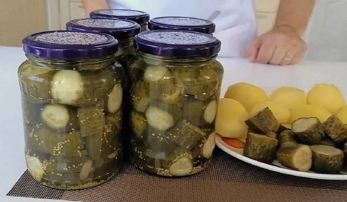 Вкусные маринованные огурцы по-фински на зиму