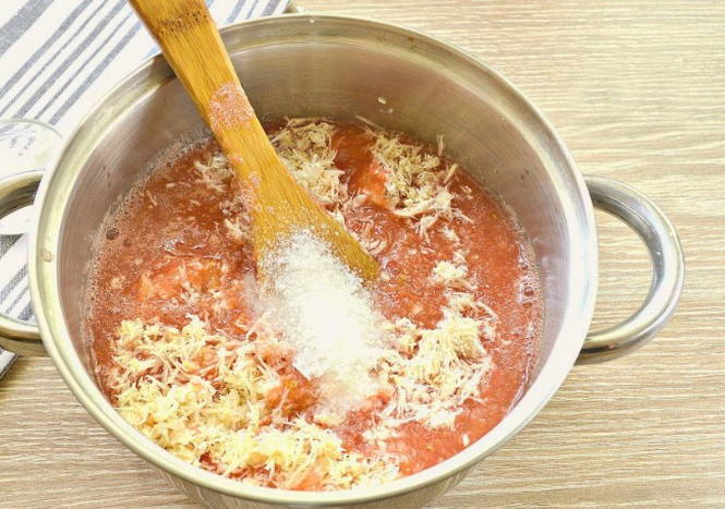 Соус из помидоров и чеснока на зиму