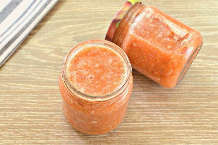 Соус из помидоров и чеснока на зиму