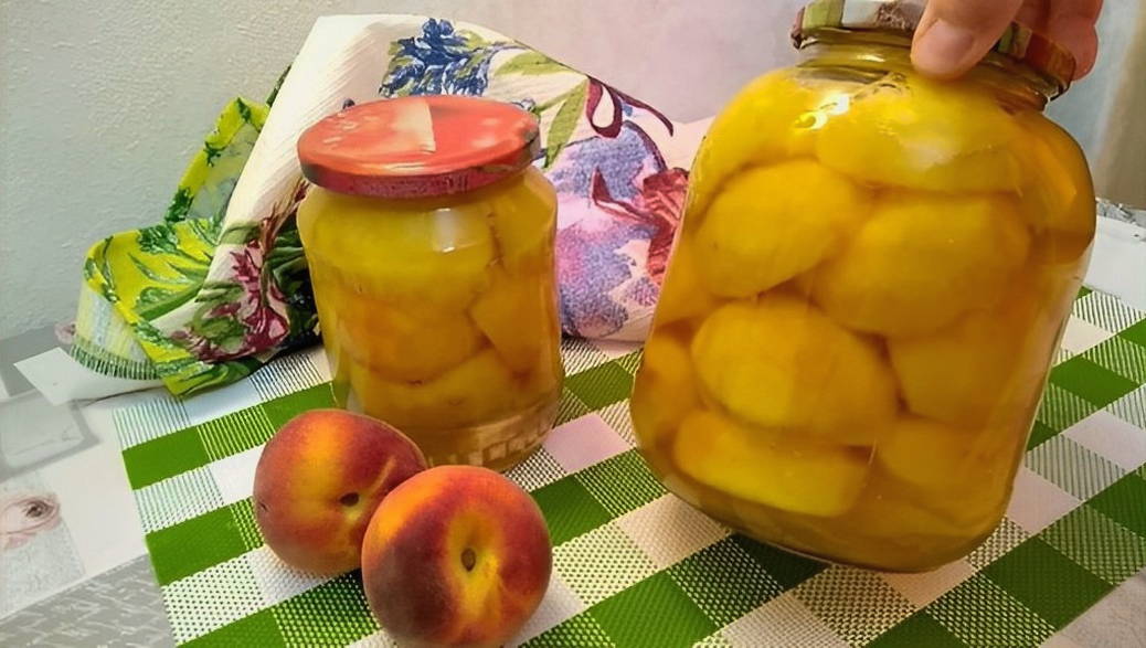 Персики в сиропе на зиму - простой рецепт с пошаговыми фото