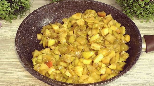 Начинка из яблок для пирога из дрожжевого теста