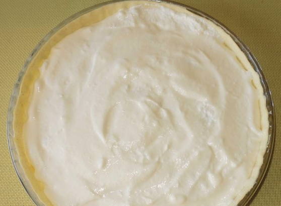 Открытый пирог с грушей Открытый пирог с грушей