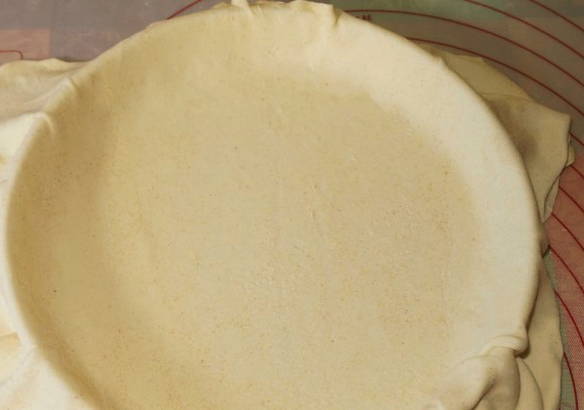 Открытый пирог с грушей Открытый пирог с грушей