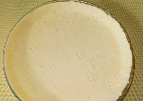 Открытый пирог с грушей Открытый пирог с грушей