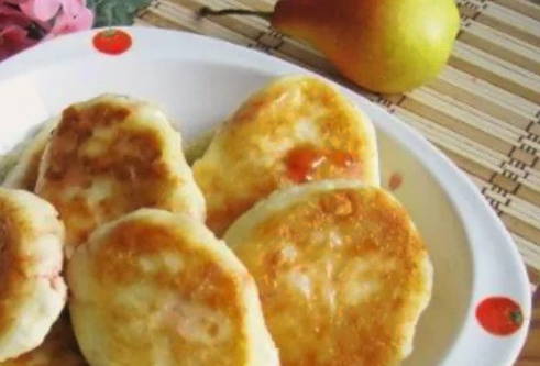 Сырники с грушей