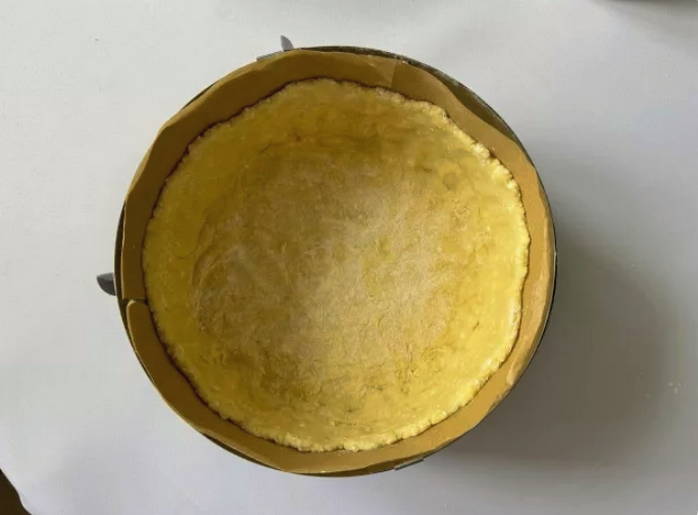 Пирог с персиками и творогом Пирог с персиками и творогом