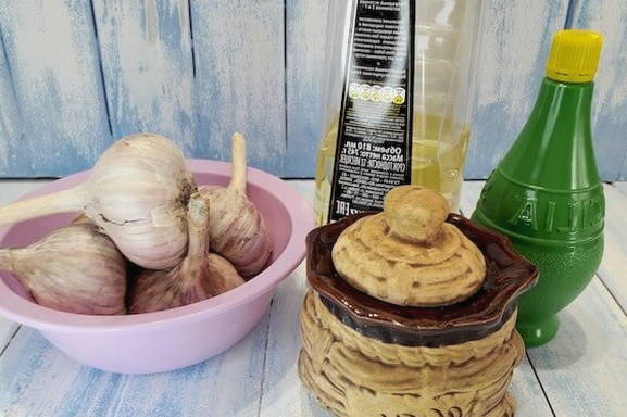 Чесночная паста из чеснока на зиму