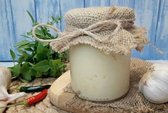 Чесночная паста из чеснока на зиму
