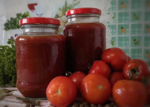 Кетчуп как Хайнц на зиму
