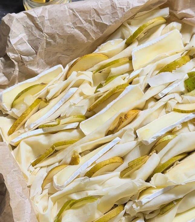 Пирог из теста фило с грушей и сыром Пирог из теста фило с грушей и сыром