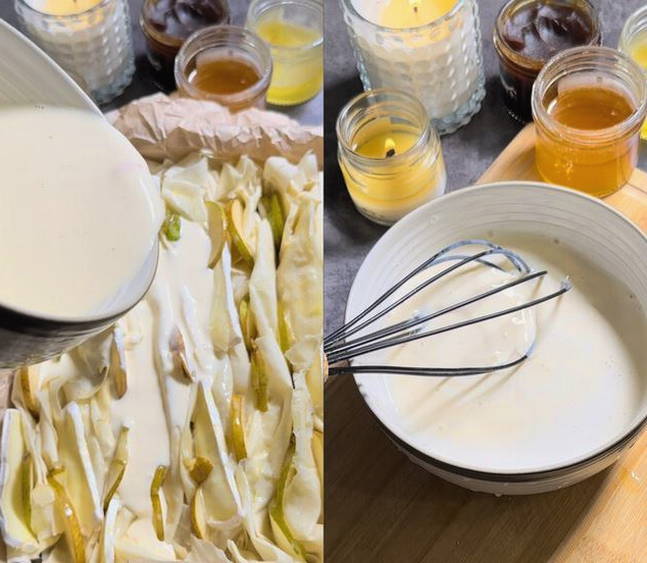 Пирог из теста фило с грушей и сыром Пирог из теста фило с грушей и сыром