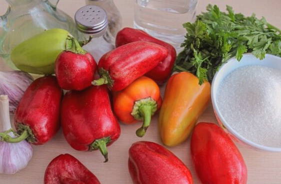 Перец, запеченный в духовке на зиму