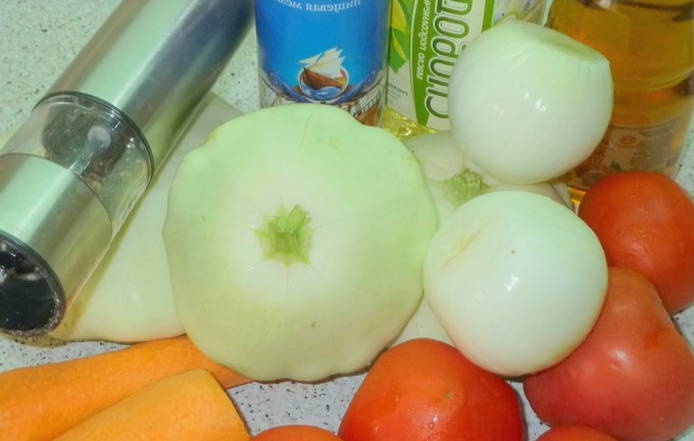 Икра из патиссонов на зиму Икра из патиссонов на зиму