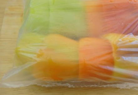 Замороженный болгарский перец целиком для фарширования на зиму