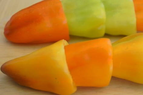 Замороженный болгарский перец целиком для фарширования на зиму