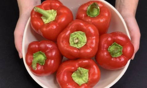 Болгарский перец целиком на зиму